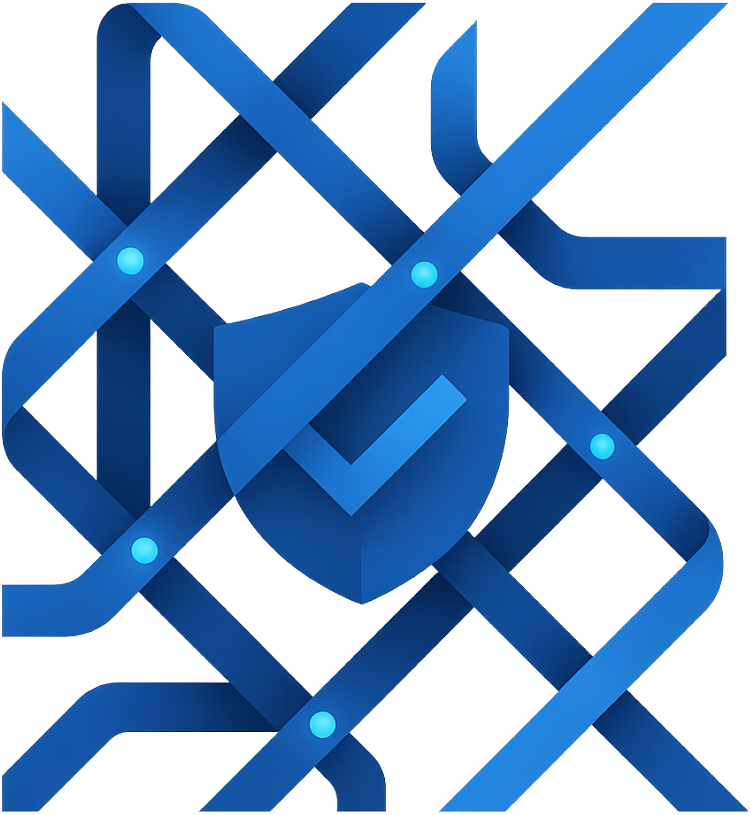 Identity Fabric - Interconnected security architecture visualization